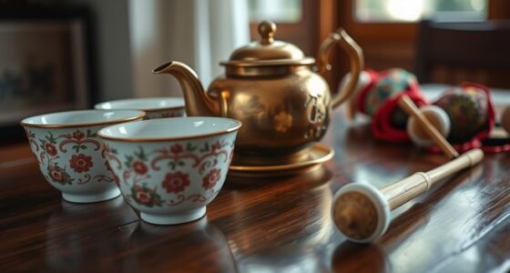 tea culture merchandise significance