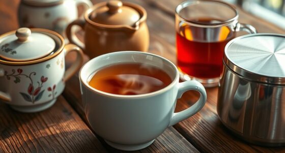 tea cup material comparisons