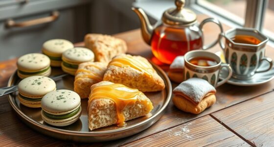 tea dessert and snack pairings
