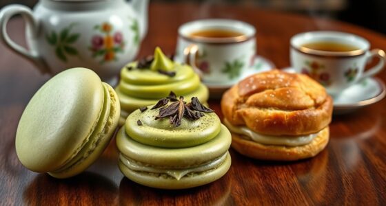 tea desserts history