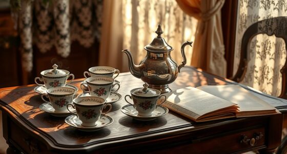 tea etiquette influences art