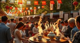 tea festivals inspire art