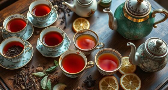 tea history and flavor development