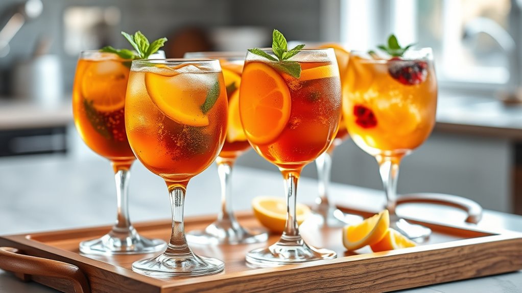 tea infusions create versatile cocktails
