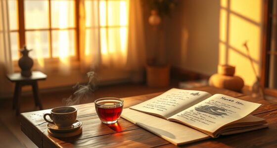 tea meditation art literature