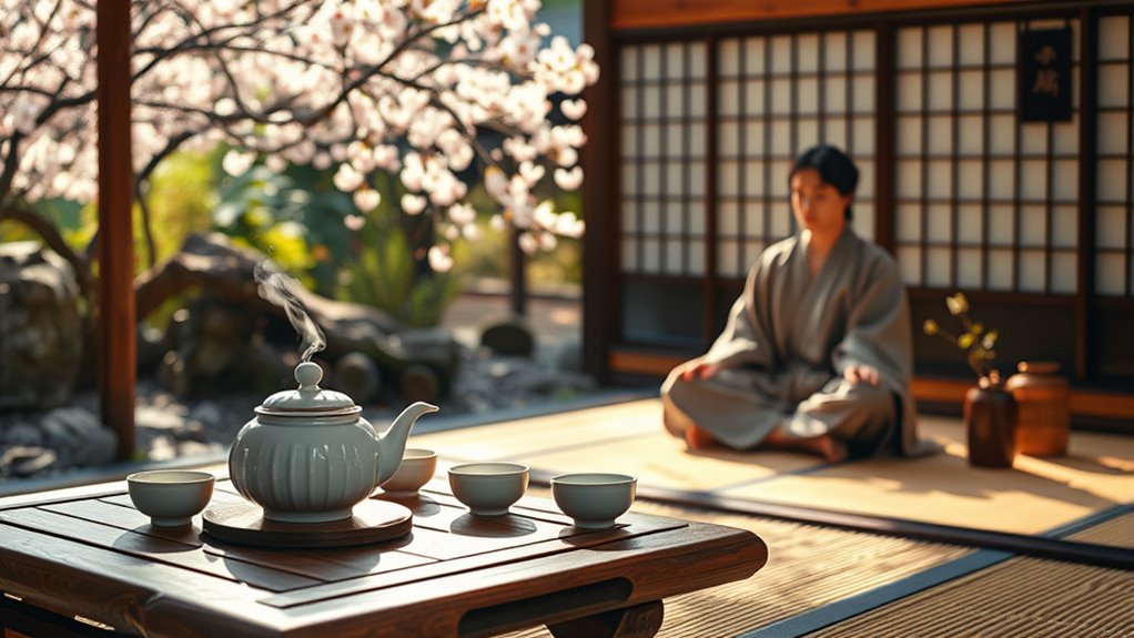 tea meditation customs symbols