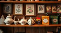 tea merchandise history evolution