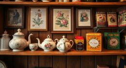 tea merchandise history evolution