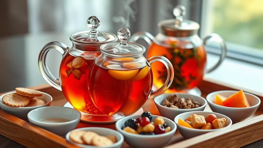 tea pairings for food