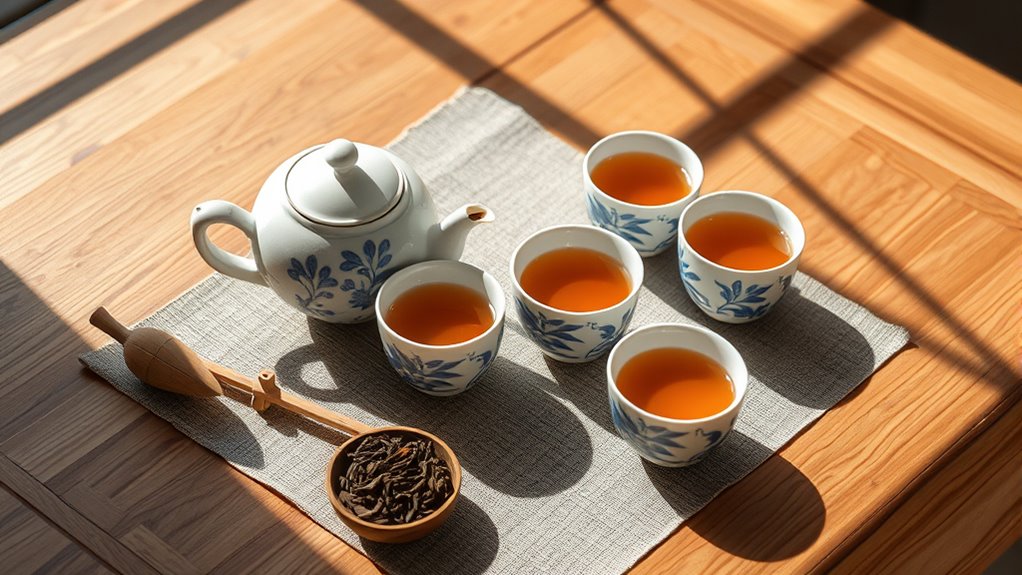 tea preparation and ceremonies