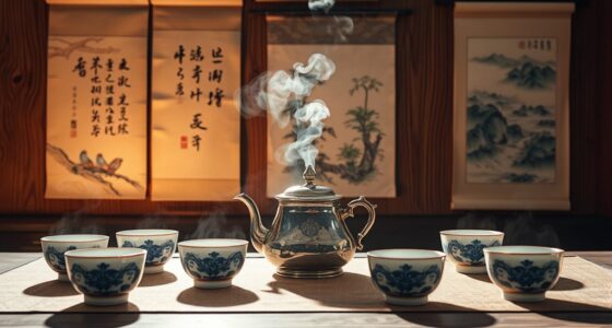 tea rituals influence art