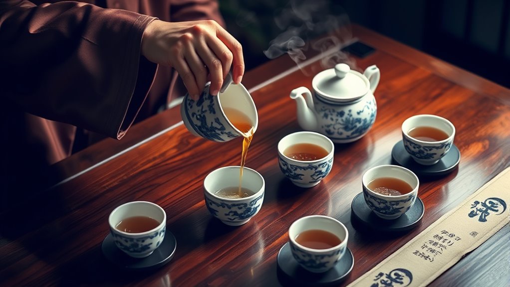 tea rituals symbolize respect