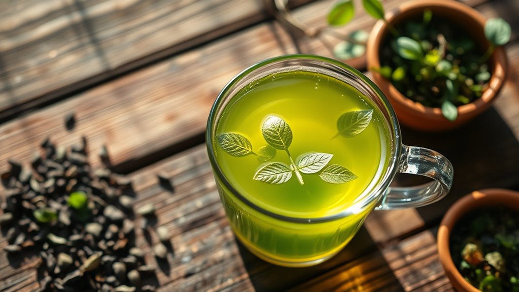 tea s antioxidants and caffeine synergy