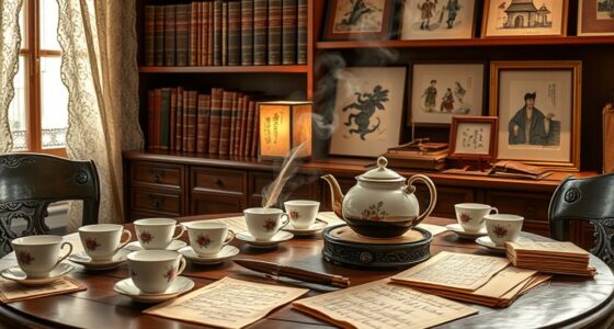 tea s cultural and artistic influence