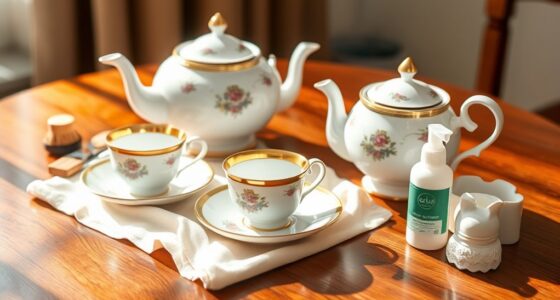 tea set maintenance tips