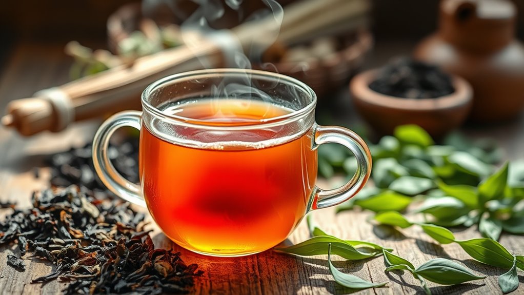 tea used traditionally as antioxidant