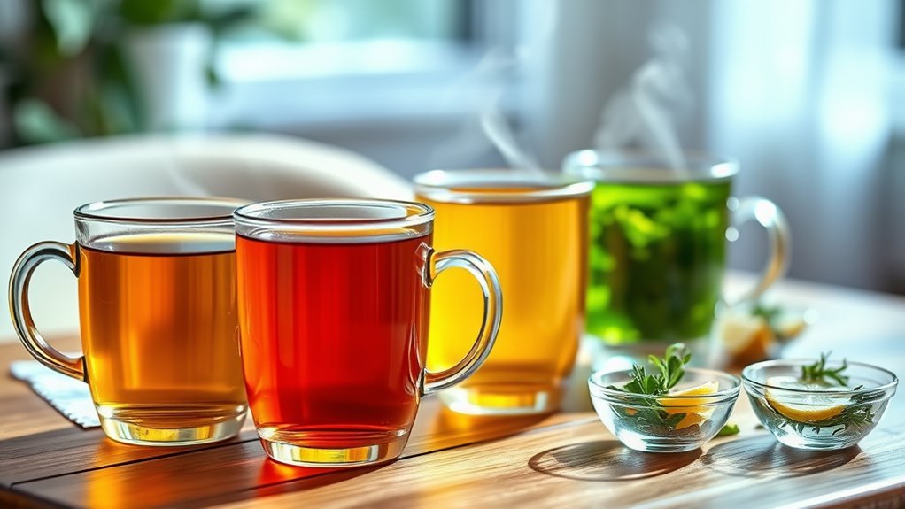 teas promoting heart wellbeing