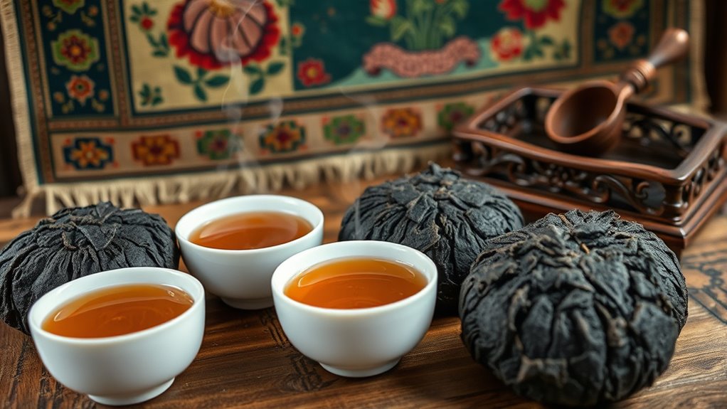 traditional fermented tea ritual