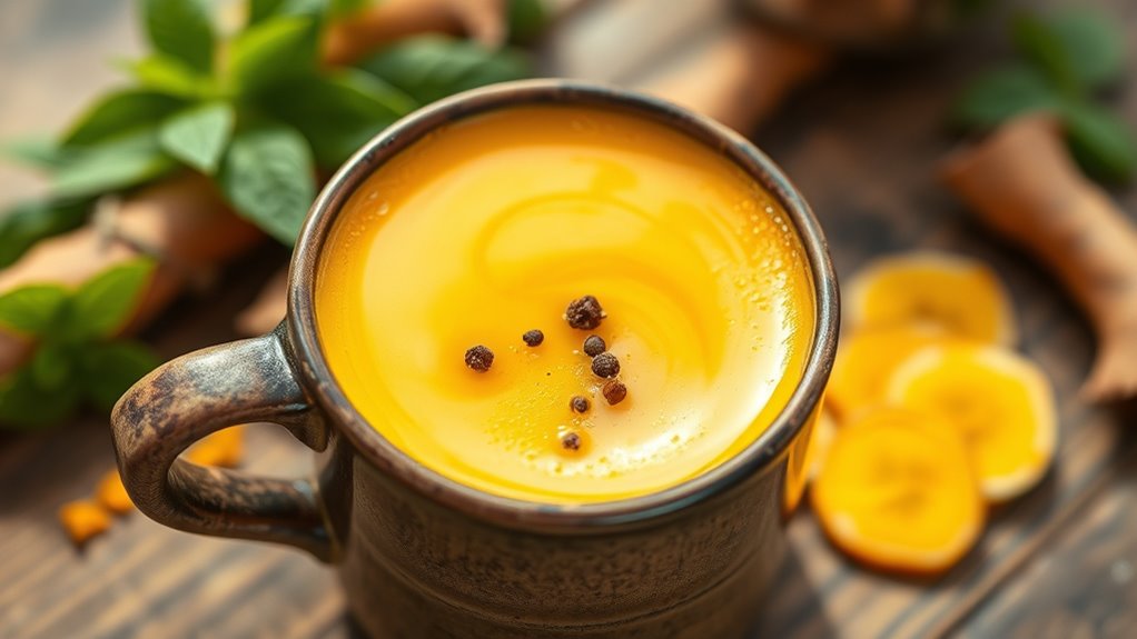 turmeric tea boosts immunity