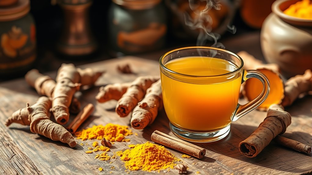 turmeric tea history origins