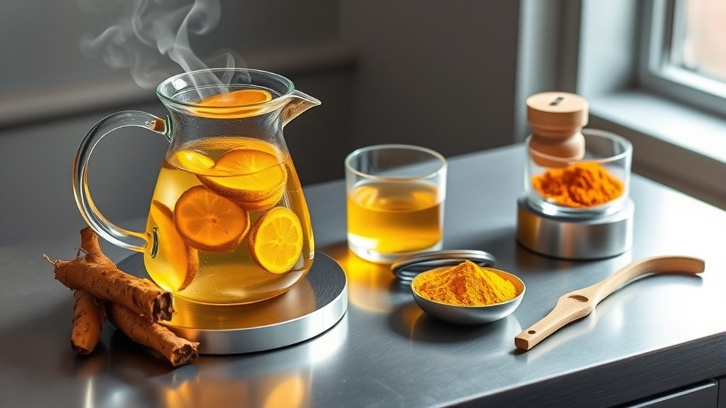 turmeric tea manufacturing advances