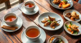 unique tea and food combos
