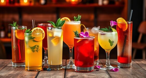 unique tea cocktail creations
