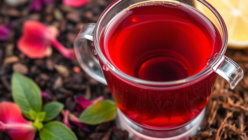 vibrant healthful caffeine free tea
