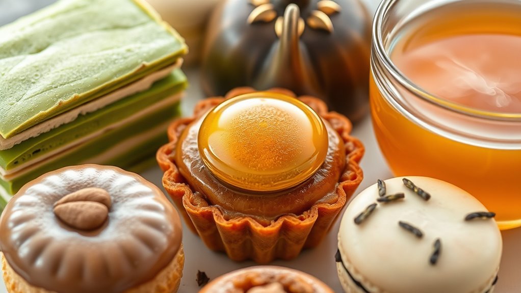 worldwide tea dessert innovations