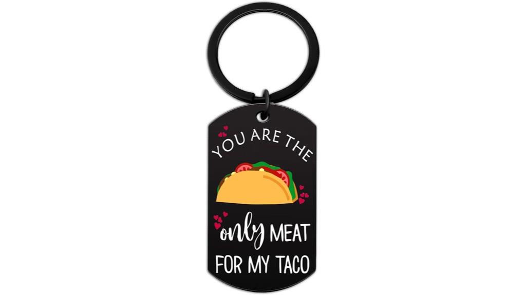 humorous men s gift keychain