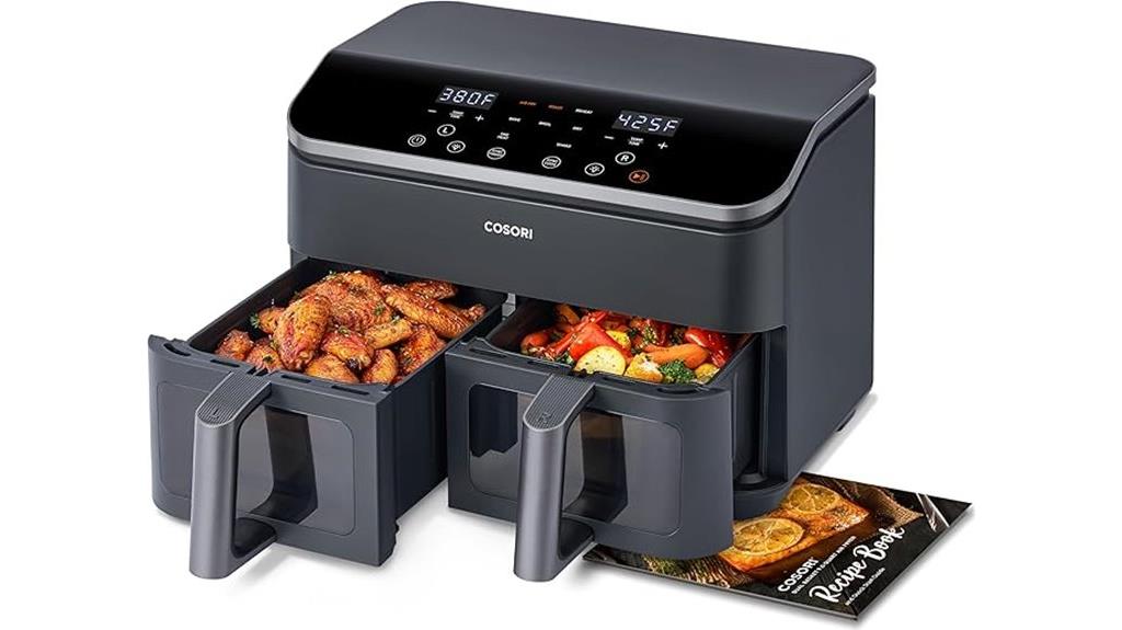 large capacity versatile air fryer