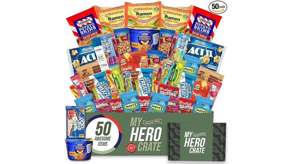military style microwave care package