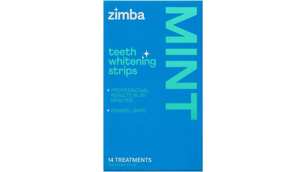 minty 14 day teeth whitening