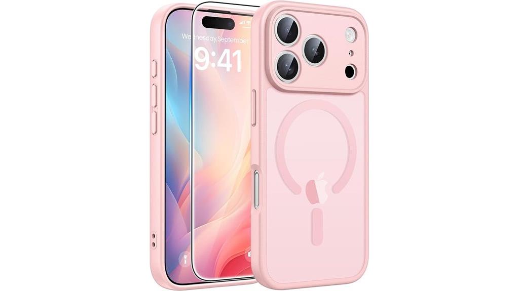 pink magsafe camera protector