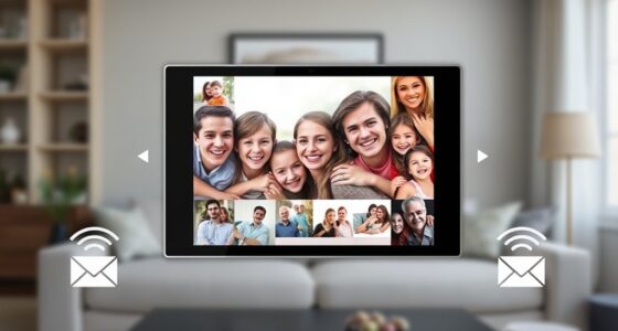 top email enabled digital frames