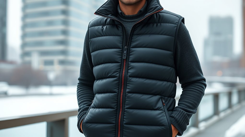 top men s heated vests