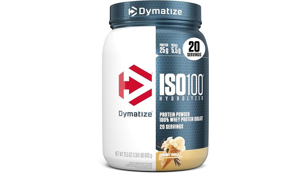 vanilla flavored whey protein