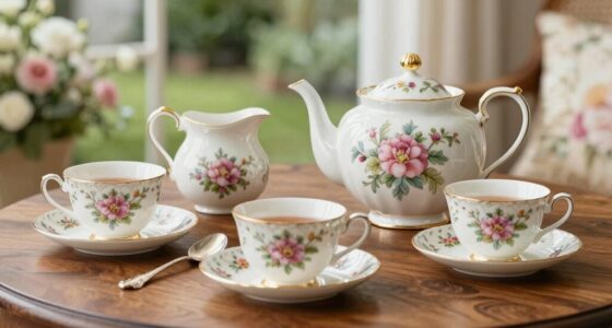 affordable elegant tea set