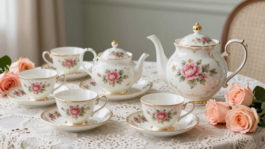 affordable elegant tea set