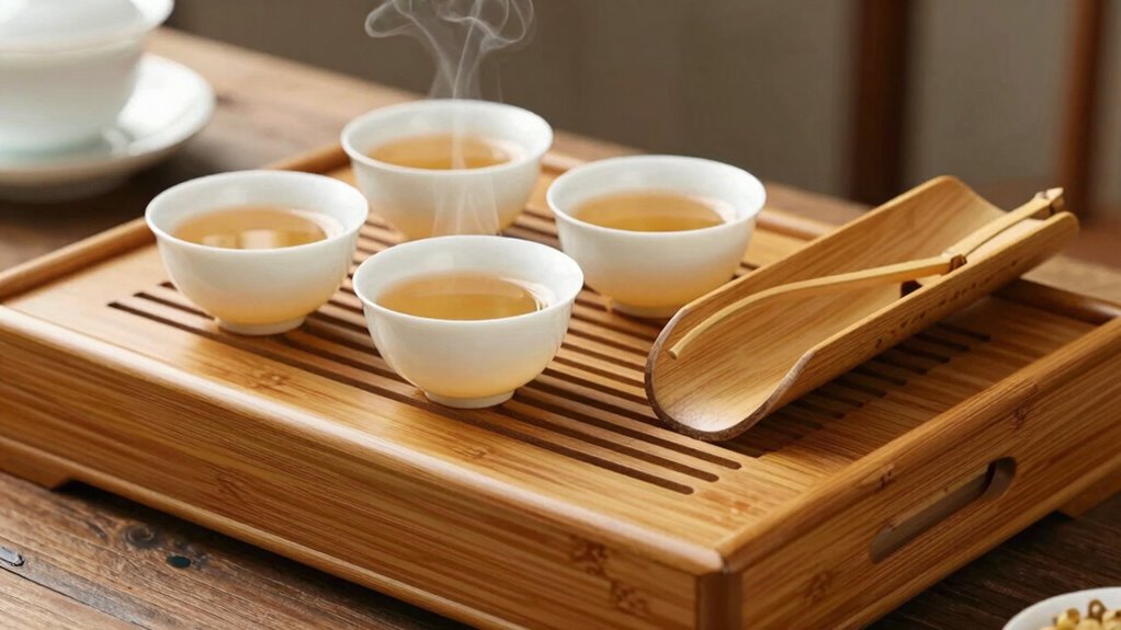 bamboo tray care ritual
