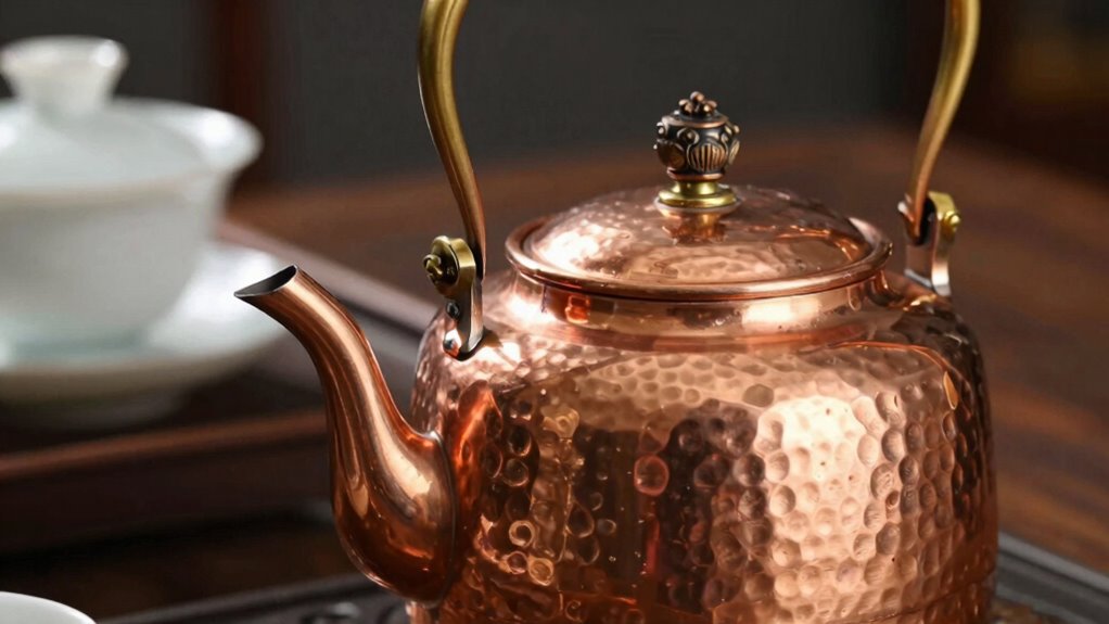 copper kettles enhance tea
