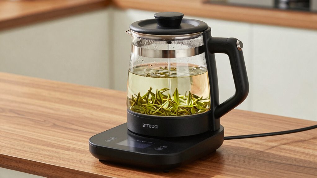 easy electric tea brewing