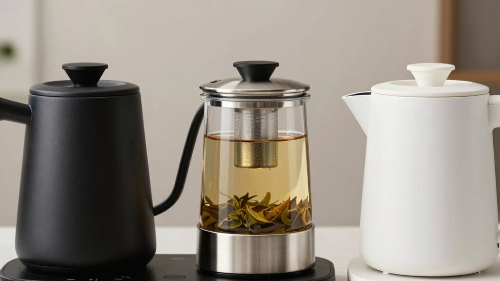 electric kettle tea variations