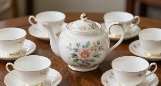 elegant bone china teaware