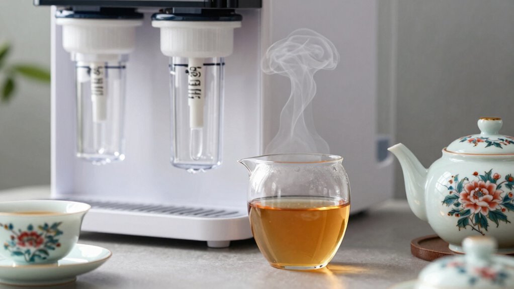 enhanced tea water purification