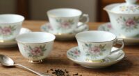 hidden details of tea sets