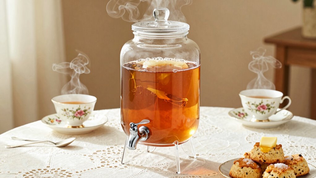 hot tea beverage dispenser