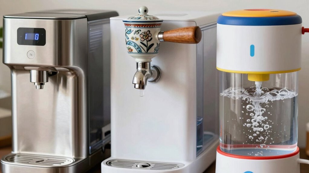 hot water dispenser variations