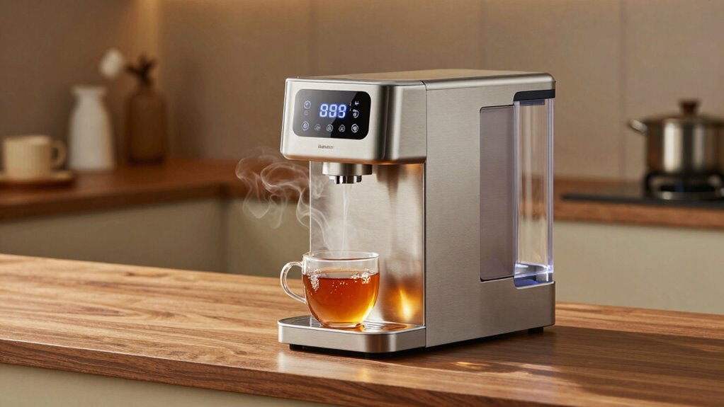 insulated dispenser maintains perfect temperature