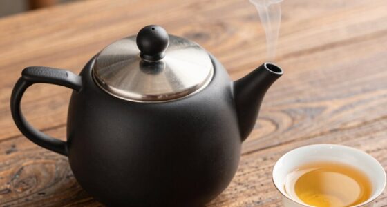 insulated teapot for hot tea